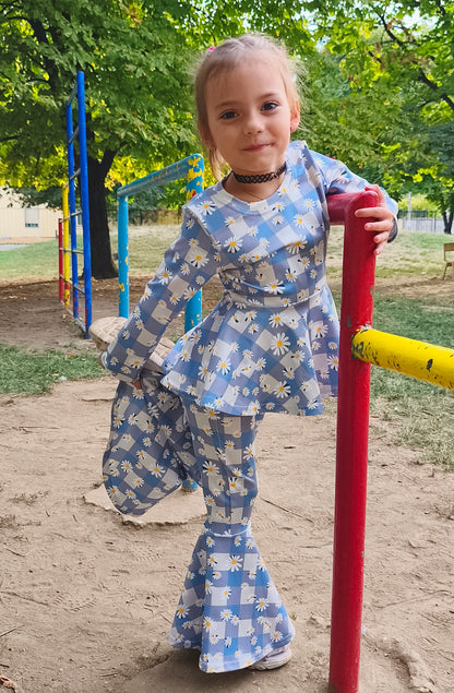 Sofija komplet plavi